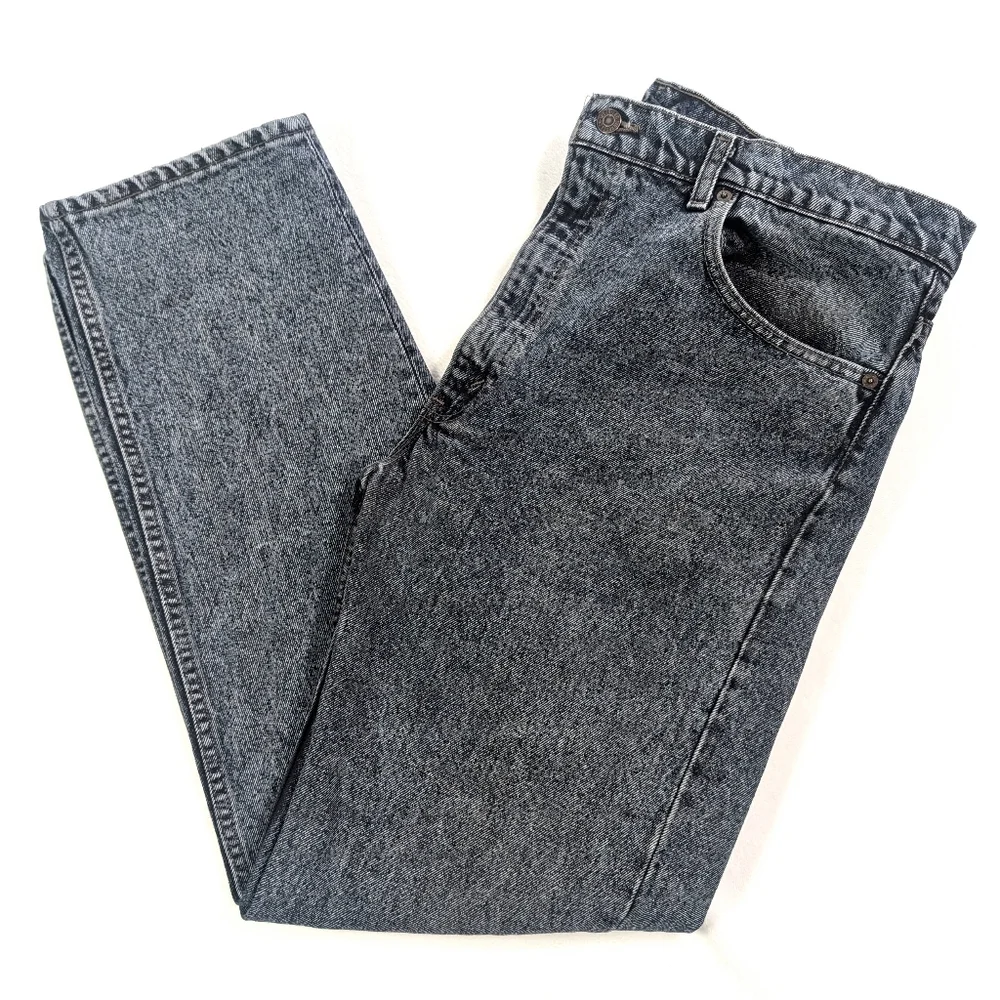 Vintage 90s Levi’s 505 Navy Acid Wash Jeans | Retro Grunge Streetwear‎ 40x32